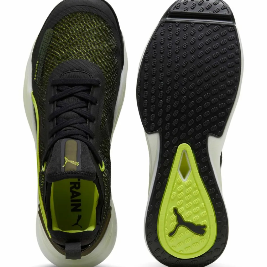 PUMA Fitnessschuhe<· PWR Nitro Squared Neo Force puma black-lime squeeze-lime pow