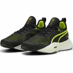 PUMA Fitnessschuhe<· PWR Nitro Squared Neo Force puma black-lime squeeze-lime pow