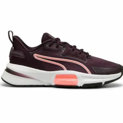 PUMA Fitnessschuhe<· PWRFrame TR 3 midnight plum-vapor gray-sunset glow