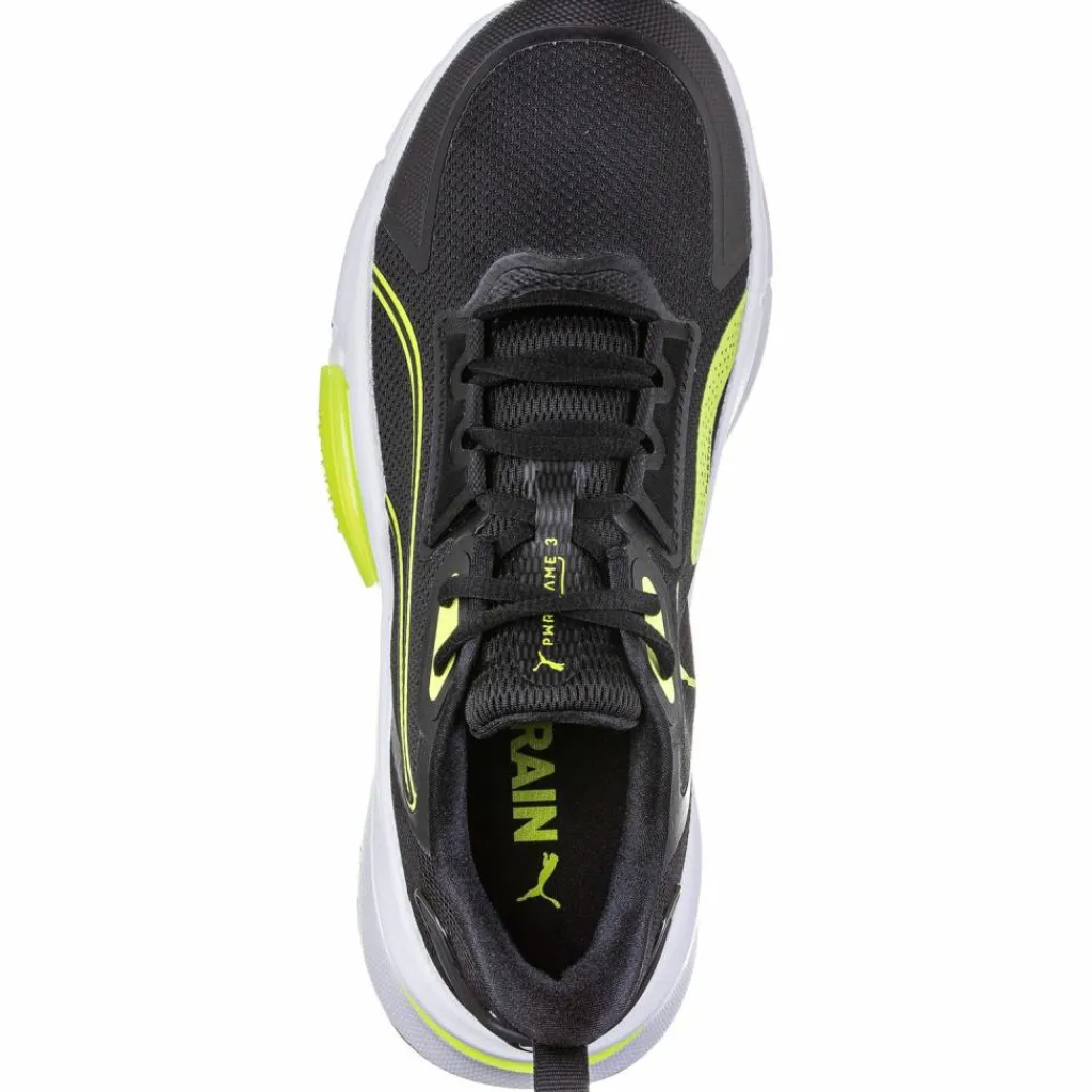 PUMA Fitnessschuhe<· PWRFrame TR 3 puma black-lime pow-puma white