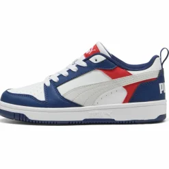 PUMA Sneaker<· Rebound V6 Jr. blue jewel-feather gray-puma white