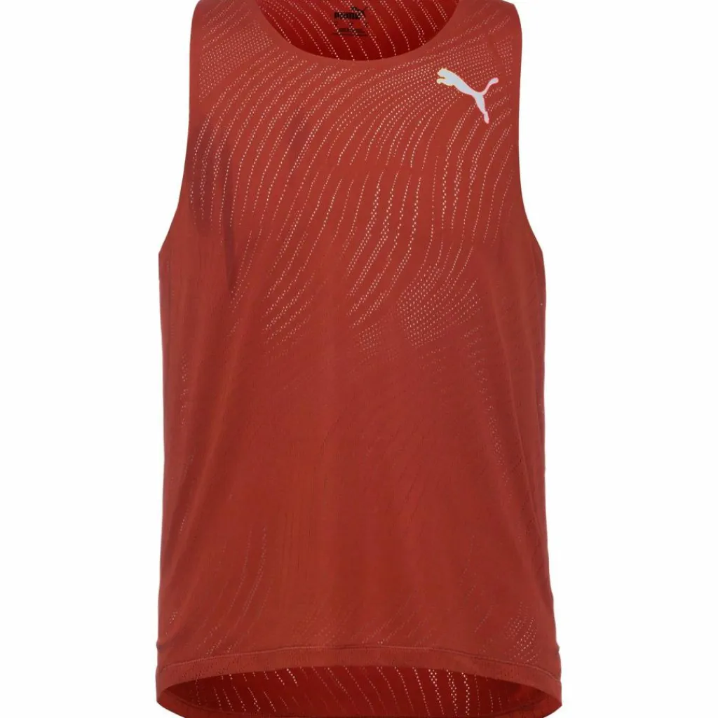 PUMA Tops & Tanks<· RUN ULTRASPUN mars red-aop