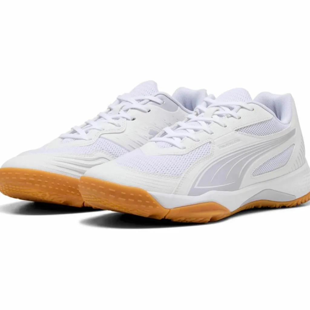 PUMA Volleyball|Handball<· Solarflash III W+ puma white-lilac crush-berry
