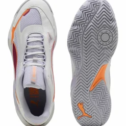 PUMA Hallenschuhe|Fitnessschuhe<· Solarstrike W- 4 puma white-heat fire-lilac crush-berry