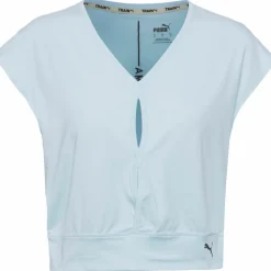 PUMA Tops & Tanks<· STUDIO YOGINI icy blue