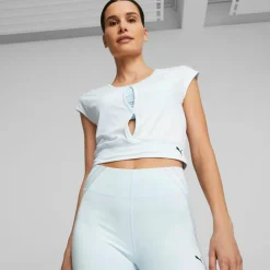 PUMA Tops & Tanks<· STUDIO YOGINI icy blue