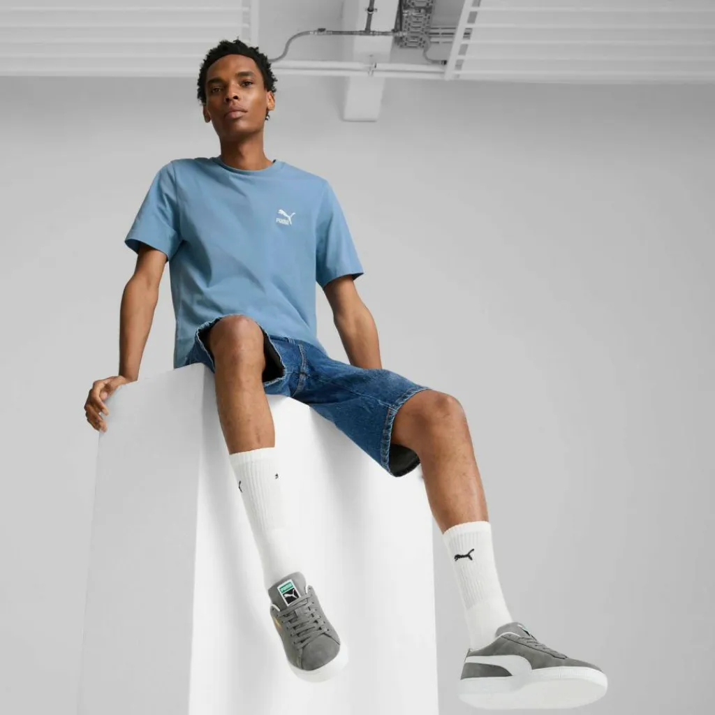 PUMA Streetwear|Sneaker<· Suede Classic cast iron-puma white