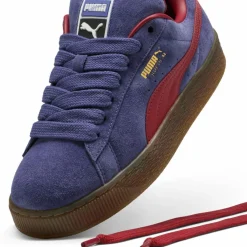 PUMA Sneaker|Sneaker<· Suede XL blue crystal-dark crimson-chocolate