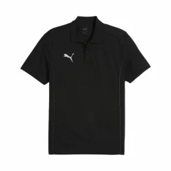 PUMA Trikots<· teamFINAL Casuals Poloshirt schwarzsilber