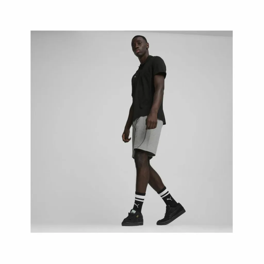 PUMA Trikots<· teamFINAL Casuals Poloshirt schwarzsilber