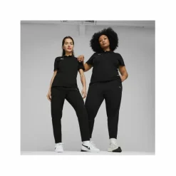 PUMA Fußball|Trikots<· teamFINAL Casuals Polo Damen schwarzsilber