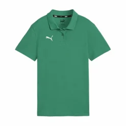 PUMA Fußball<· teamGOAL Casuals Poloshirt Damen gruenweiss
