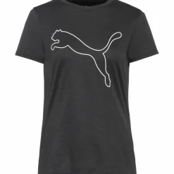 PUMA Shirts<· Train All Day black heather