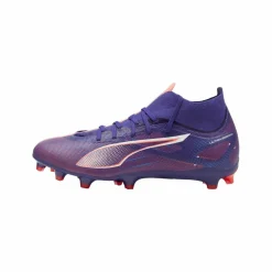 PUMA Fußballschuhe<· ULTRA 5 Match+ FG/AG Lights Out lilaweiss