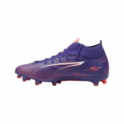 PUMA Fußballschuhe<· ULTRA 5 Match+ FG/AG Lights Out lilaweiss