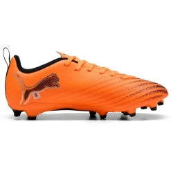 PUMA Fußballschuhe<· ULTRA 6 PLAY FG-AG Jr heat fire-puma black-glowing red