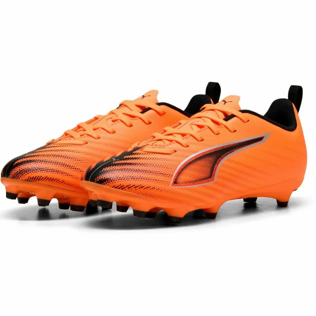 PUMA Fußballschuhe<· ULTRA 6 PLAY FG-AG Jr heat fire-puma black-glowing red