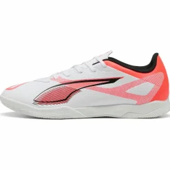 PUMA Fußballschuhe|Hallenschuhe<· ULTRA 5 PLAY IT puma white-puma black-glowing red