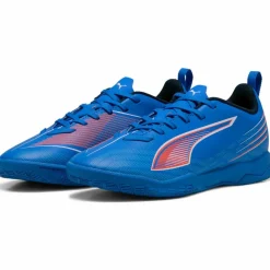 PUMA Fußball|Fußballschuhe<· ULTRA 6 PLAY IT Jr ultra blue-puma white-glowing red