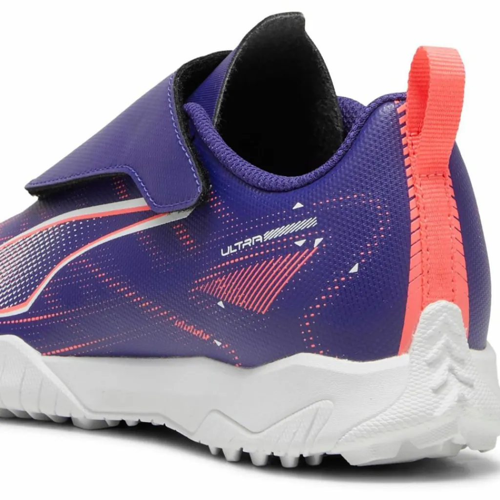 PUMA Fußballschuhe<· ULTRA 5 PLAY V TT Jr lapis lazuli-puma white-sunset glow