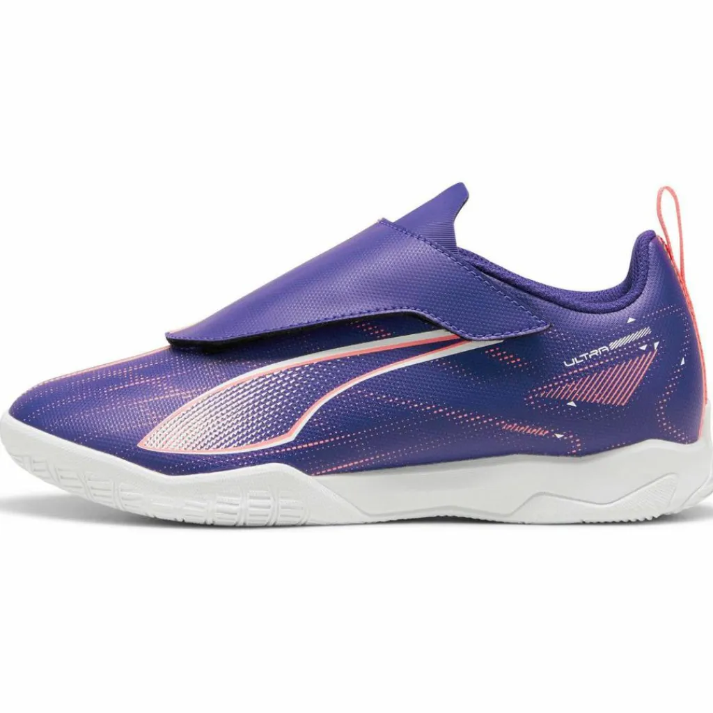 PUMA Fußballschuhe<· ULTRA 5 PLAY V IT Jr lapis lazuli-puma white-sunset glow
