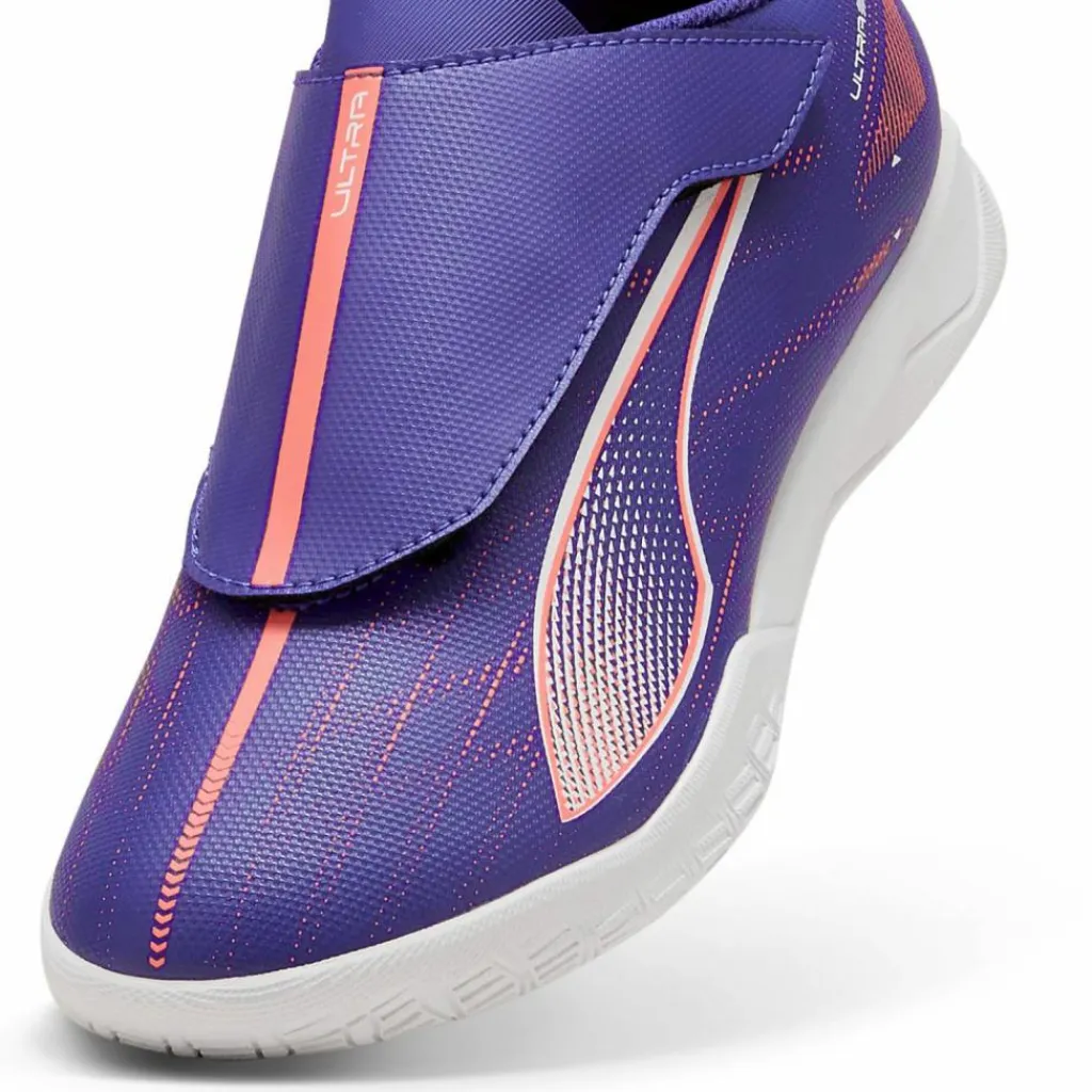 PUMA Fußballschuhe<· ULTRA 5 PLAY V IT Jr lapis lazuli-puma white-sunset glow