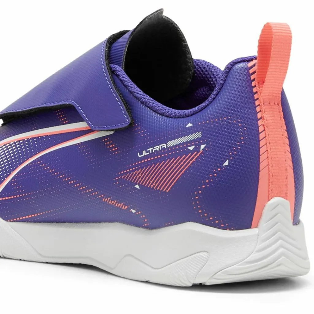 PUMA Fußballschuhe<· ULTRA 5 PLAY V IT Jr lapis lazuli-puma white-sunset glow