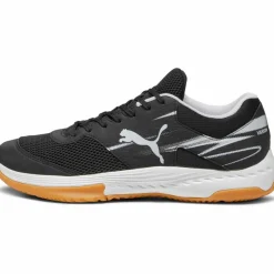 PUMA Volleyball|Badminton<· Varion II puma black-cool light gray-yellow blaze-gum