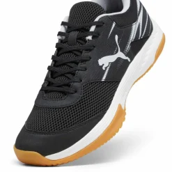 PUMA Volleyball|Badminton<· Varion II puma black-cool light gray-yellow blaze-gum