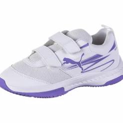 PUMA Volleyball|Badminton<· Varion II V Jr puma white-lavender alert
