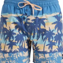 Quiksilver Schwimmen<· EVERYDAY coronet blue tropicamo