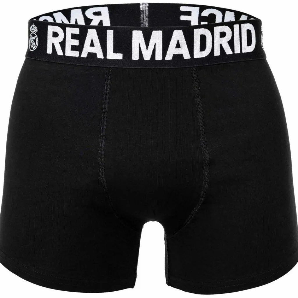 Real Madrid Unterwäsche<· Boxershort Schwarz/Dunkelblau