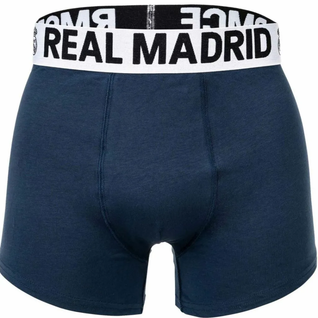Real Madrid Unterwäsche<· Boxershort Schwarz/Dunkelblau