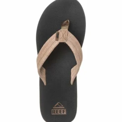 Reef Beachwear|Zehentrenner<· The Groundswell black-tan