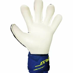 Reusch Handschuhe|Handschuhe<· Attrakt Duo Finger Support 4409 premium blue/sfty yellow
