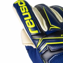 Reusch Handschuhe|Handschuhe<· Attrakt Duo Finger Support 4409 premium blue/sfty yellow