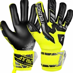 Reusch Handschuhe|Handschuhe<· Attrakt Freegel Silver 2025 safe yell/silver/black