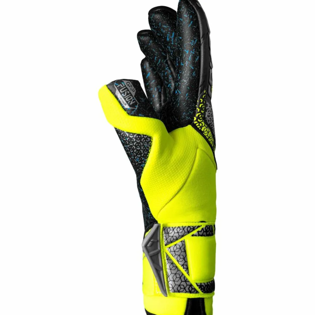 Reusch Fußball|Handschuhe<· Attrakt Fusion Guardian 2025 safe yell/silver/black