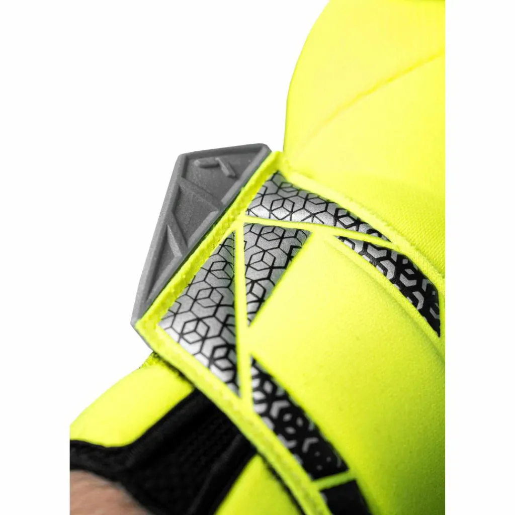 Reusch Fußball|Handschuhe<· Attrakt Fusion Guardian 2025 safe yell/silver/black
