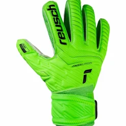 Reusch Handschuhe<· Attrakt Grip Finger Junior 5007 green gecko