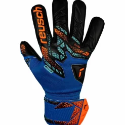 Reusch Handschuhe<· Attrakt Infinity NC Junior electric blue-shocking orange-black