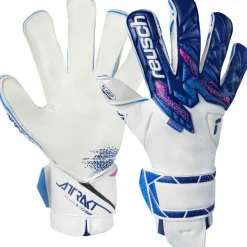 Reusch Handschuhe|Handschuhe<· Attrakt RE:GRIP Evolution 4310 blue / pink / white