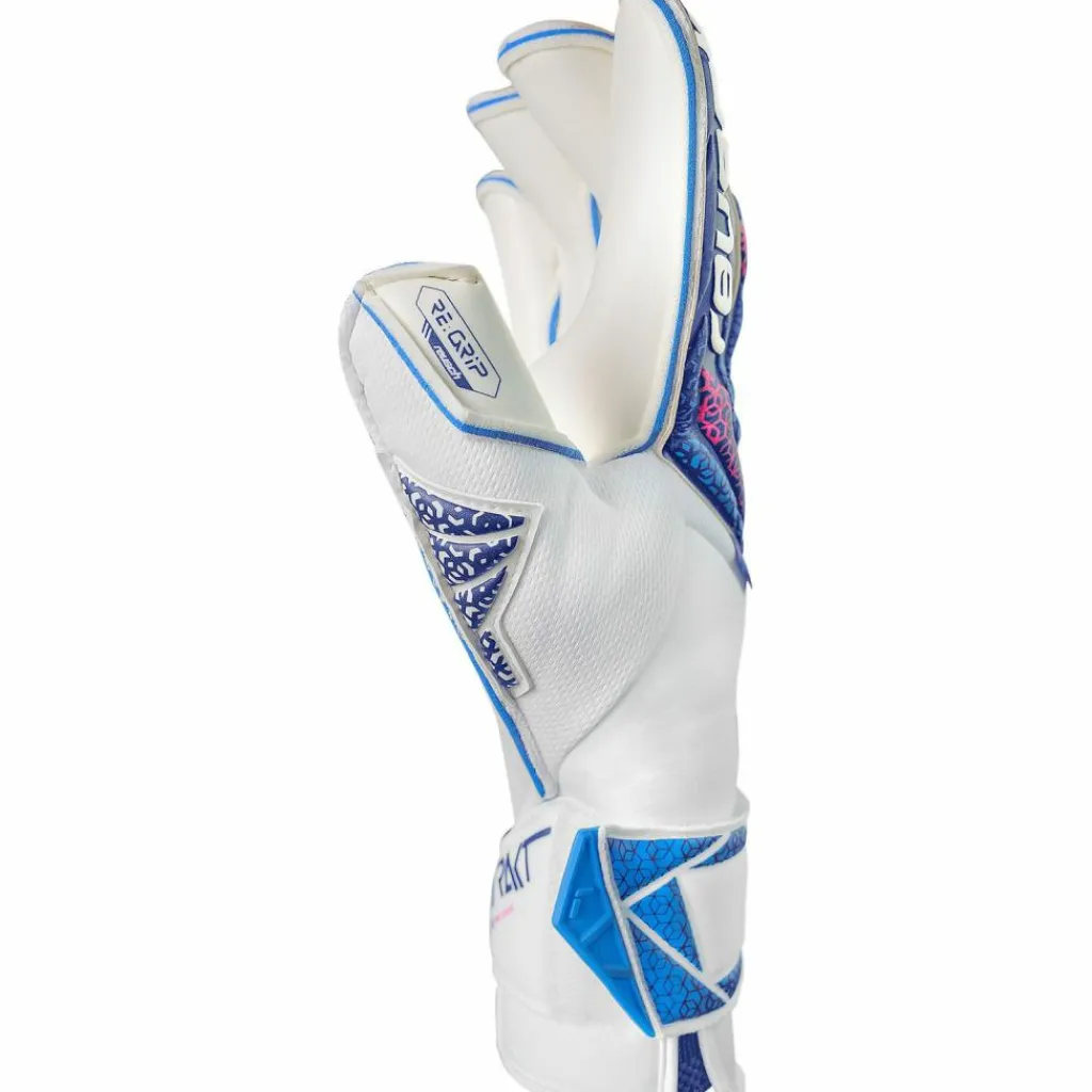 Reusch Handschuhe|Handschuhe<· Attrakt RE:GRIP Evolution 4310 blue / pink / white