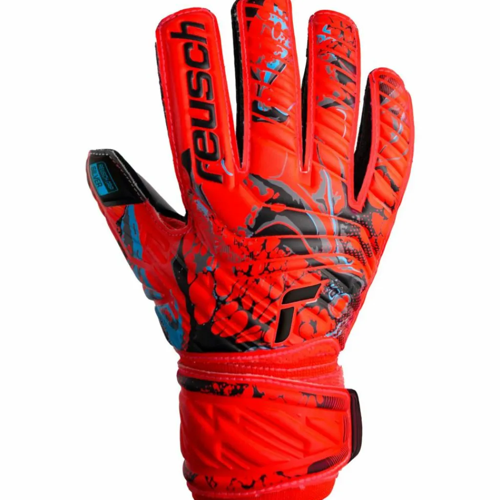 Reusch Handschuhe<· Attrakt Silver Junior orange