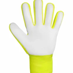 Reusch Handschuhe<· Attrakt Starter Solid Junior safety yellow-silver