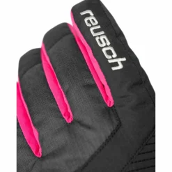 Reusch Laufen|Laufhandschuhe<· Bennet R-TEX® XT Junior 7771 blck/blck melang/pink glo