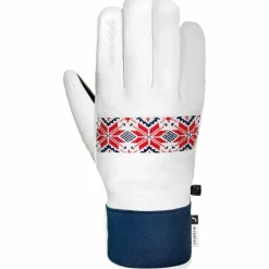 Reusch Skihandschuhe|Snowboarding<· Charlize R-TEX® XT 1035 whit/dress blu/fire
