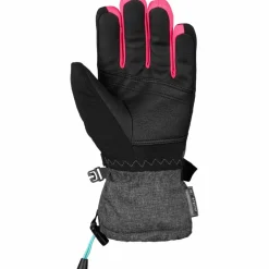 Reusch Snowboarding|Skihandschuhe<· Connor R-TEX XT Junior blck/blck mel/knouck pink