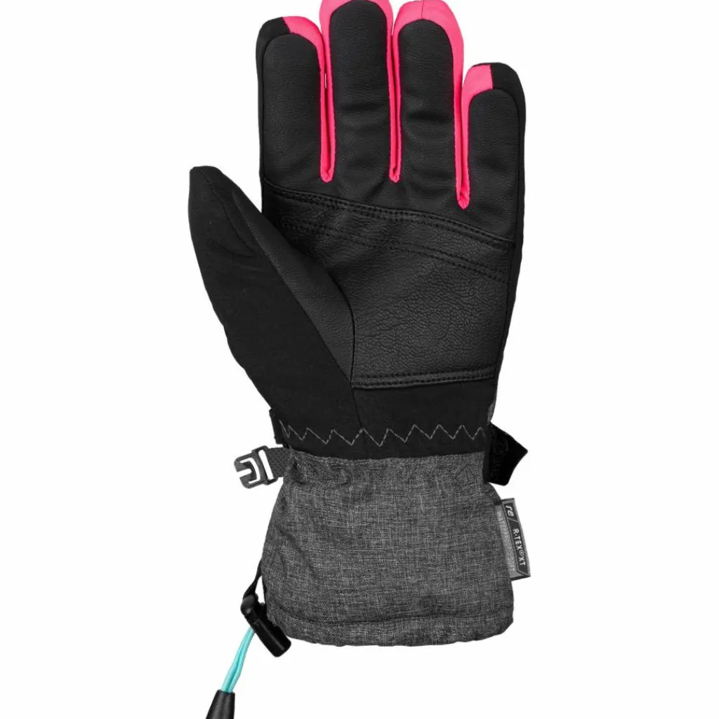 Reusch Snowboarding|Skihandschuhe<· Connor R-TEX XT Junior blck/blck mel/knouck pink