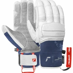 Reusch Snowboarding|Bergsteigen<· Cyprien Sarrazin 1027 white/dress blue